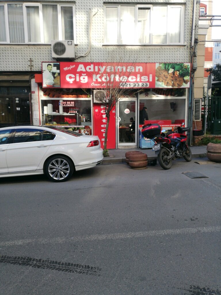 Fast food Meshur Adıyaman Çiğ Köftecisi Ömer Aybak, Fatih, foto