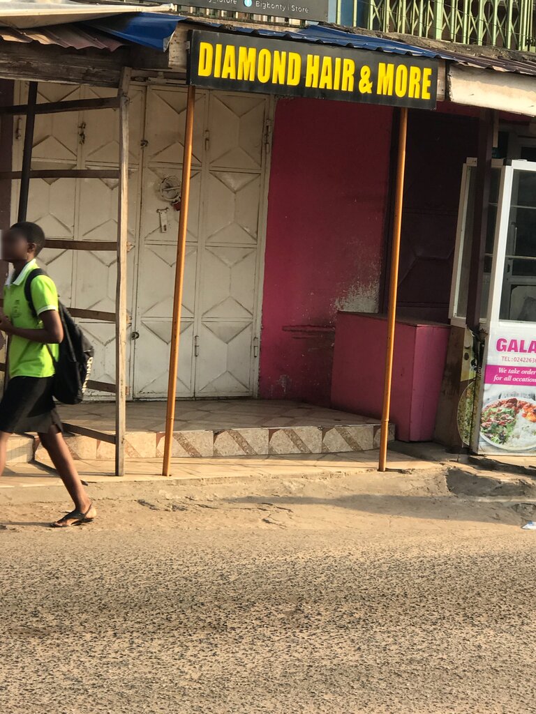 Hat shop Diamond Hair and More, Accra, photo