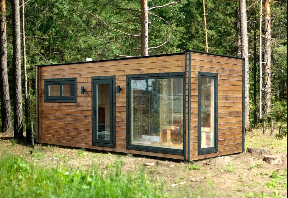 Бани севера проекты и цены официальный сайт ModulHome, быстровозводимые здания, Минская область, Узденский район, Дещенский 