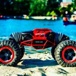 Hyper Skidding Twister car (Podolskaya Street, 18), radio-controlled and building models