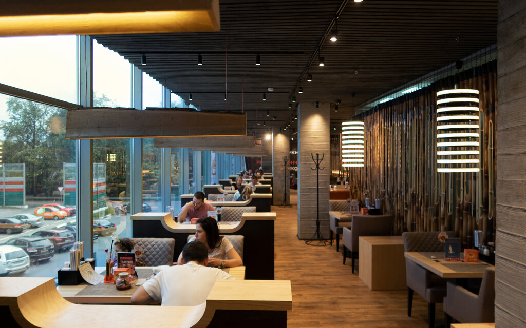 Панорама: Тануки, ресторан, Ленинградская ул., вл16Б, Химки - Яндекс Карты