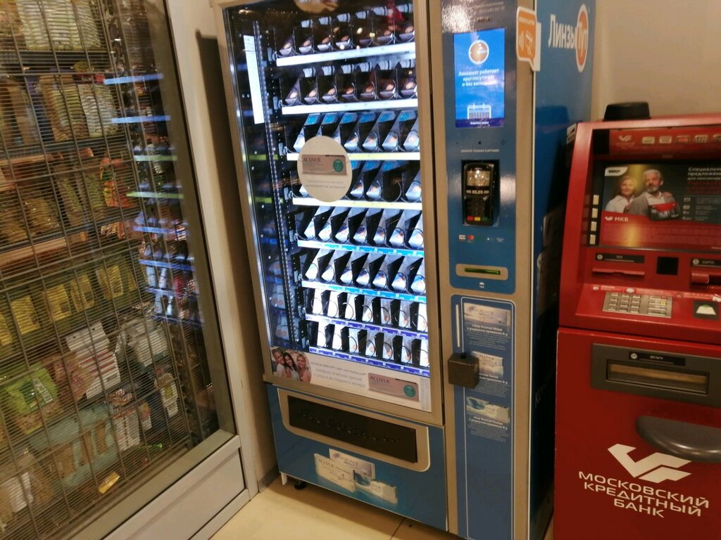 Vending machine Линзы Тут, Moscow, photo