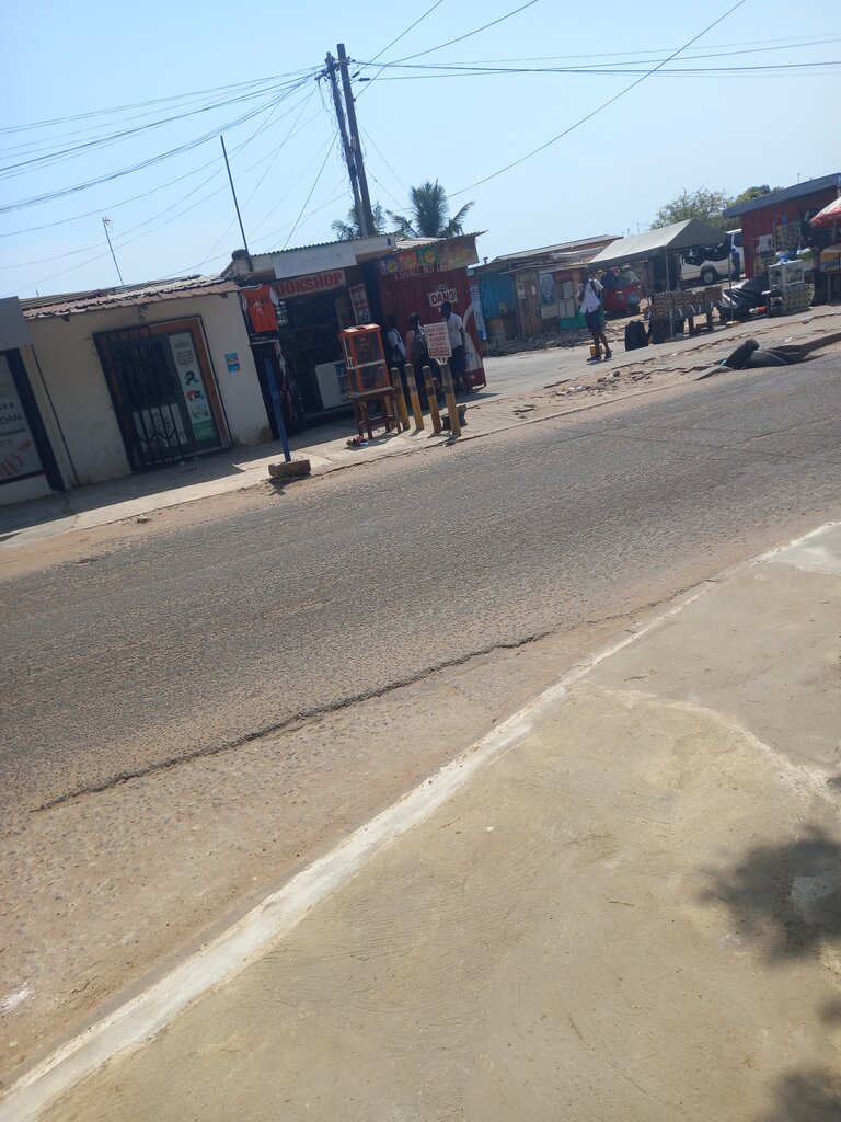 Dairy products shop Dano milk, Accra, photo
