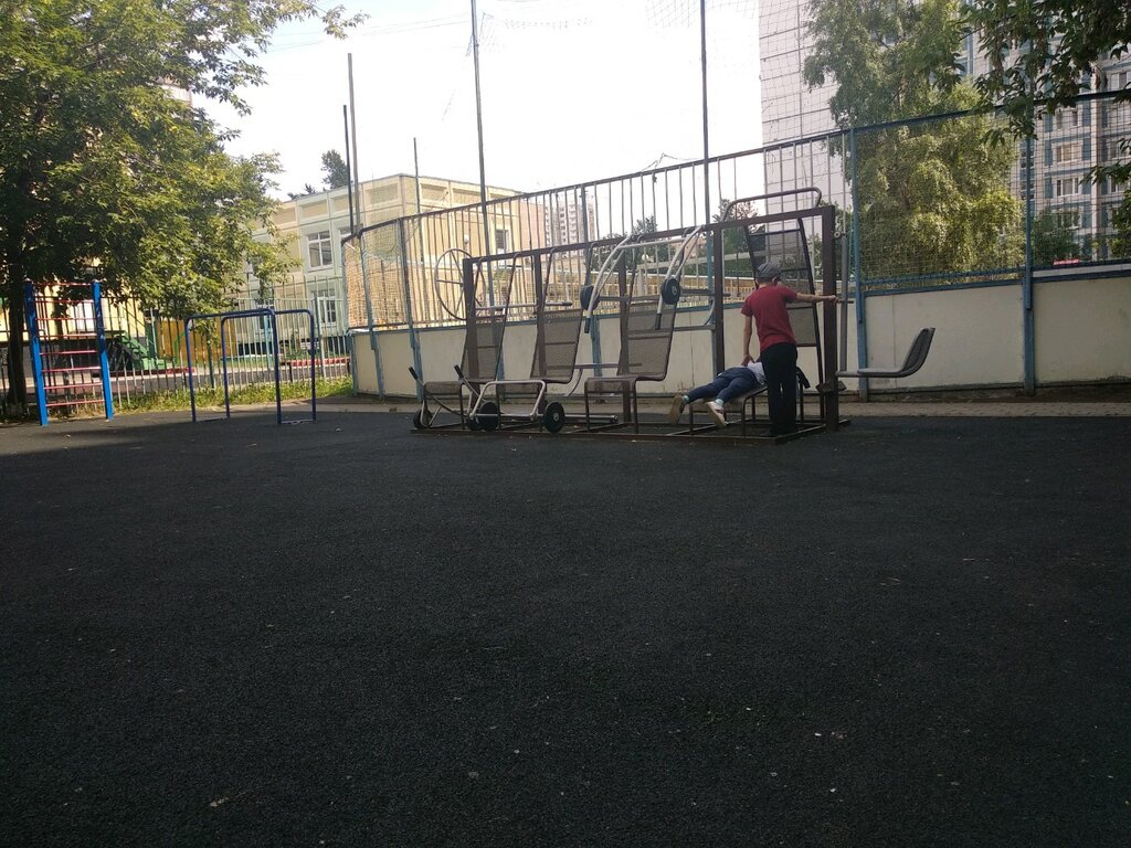 Sports ground Katok Dvorovaya ploshchadka, Moscow, photo
