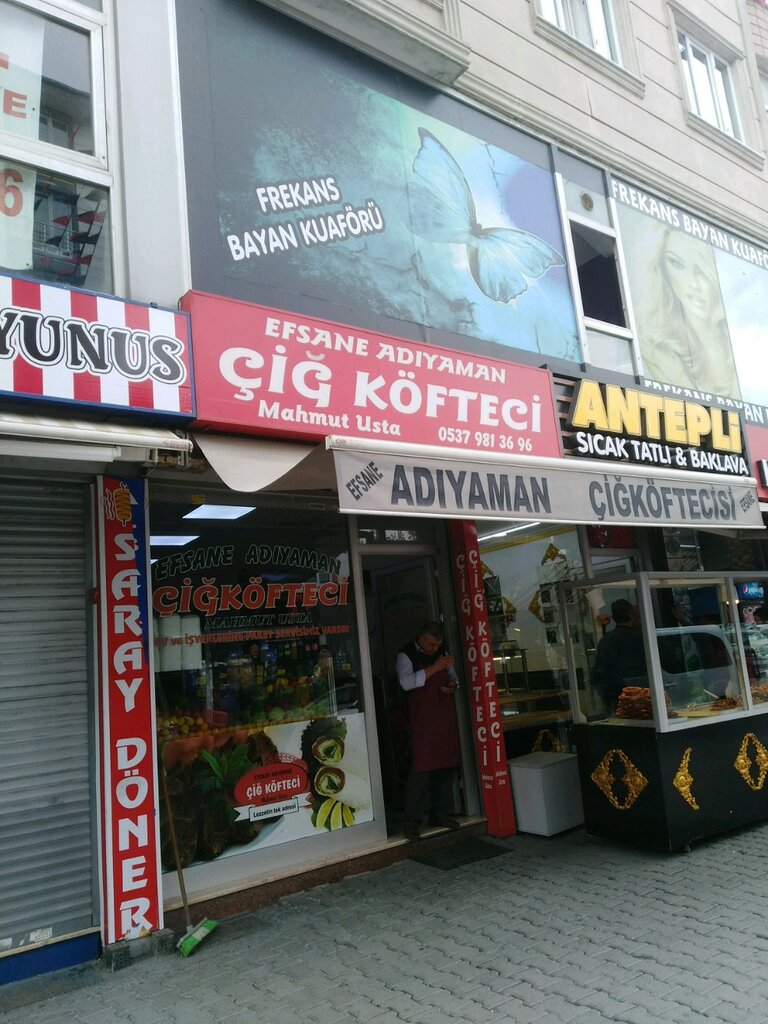 Comida rápida Efsane Adyiyaman Chi Kofteci Mahmut Usta, , foto