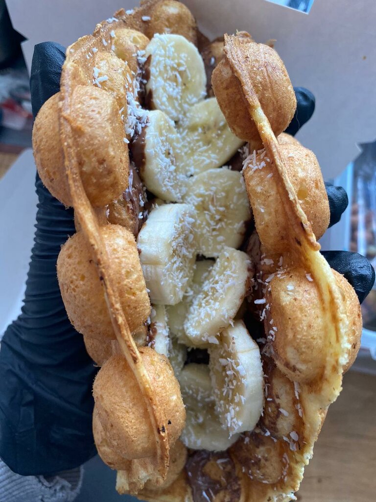 Food and lunch delivery Hong Kong Waffles, Korolev, photo