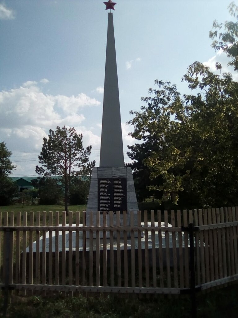 Monument, memorial Мемориал воинам землякам, погибшим в годы ВОВ, Omsk Oblast, photo