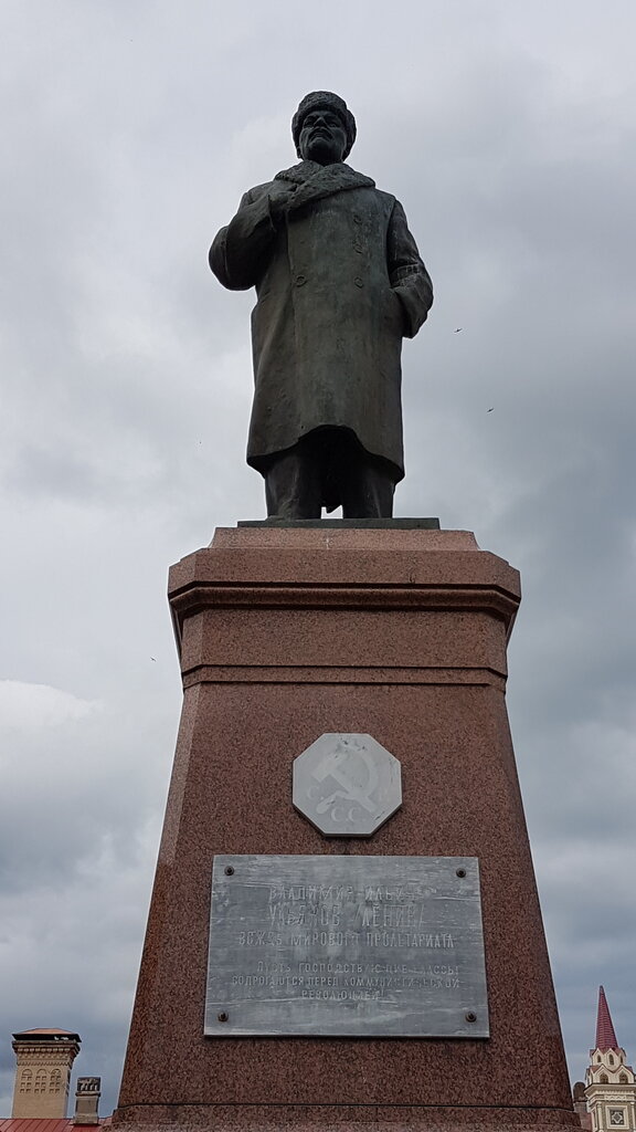 Памятник, мемориал В.И. Ленин, Рыбинск, фото