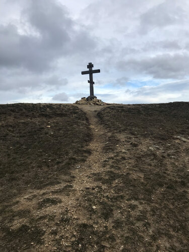 Şapel, haç anıtı Cross, Stavropol, foto