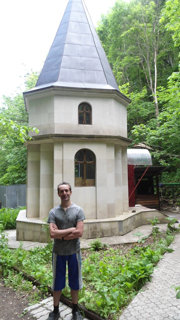 Capilla, cruz conmemorativa Часовня Николая Чудотворца, , foto