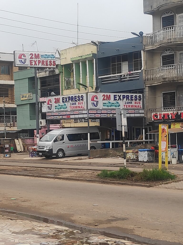 2m Express Bus Terminal, bus tickets, Ghana, Ashanti, Kumasi