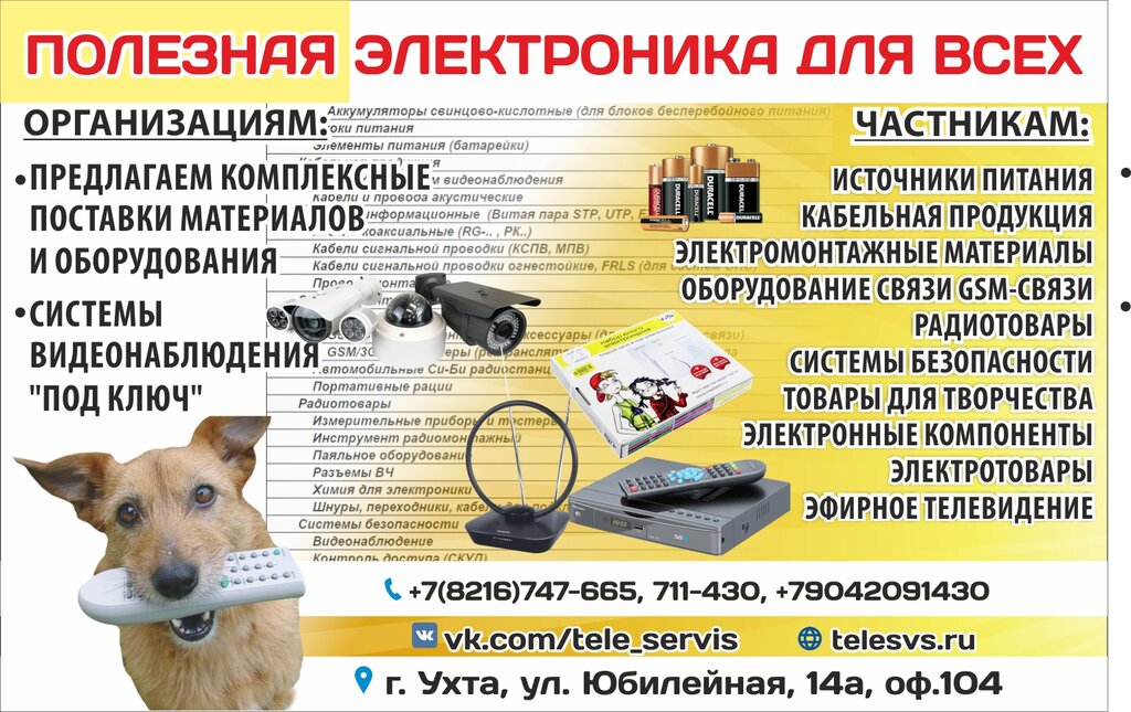 Electronic devices and components Poleznaya elektronika, Uhta, photo