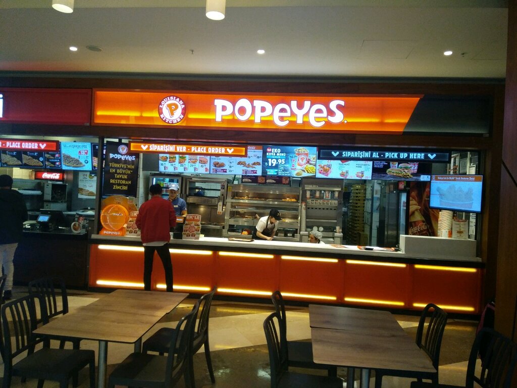 Fast food Popeyes, Ümraniye, foto