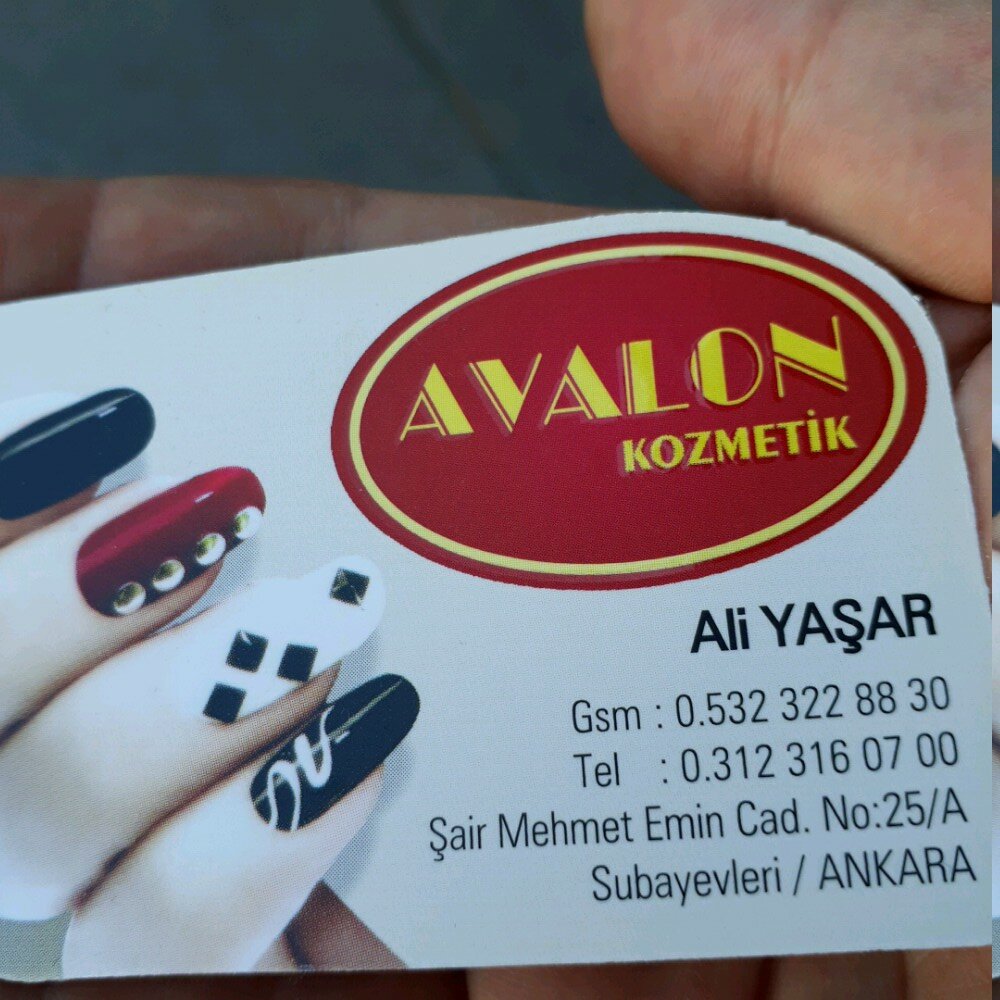 متجر بيع العطور ومستحضرات التجميل Avalon Cosmetics & Bijouterie ، أنقرة، صورة