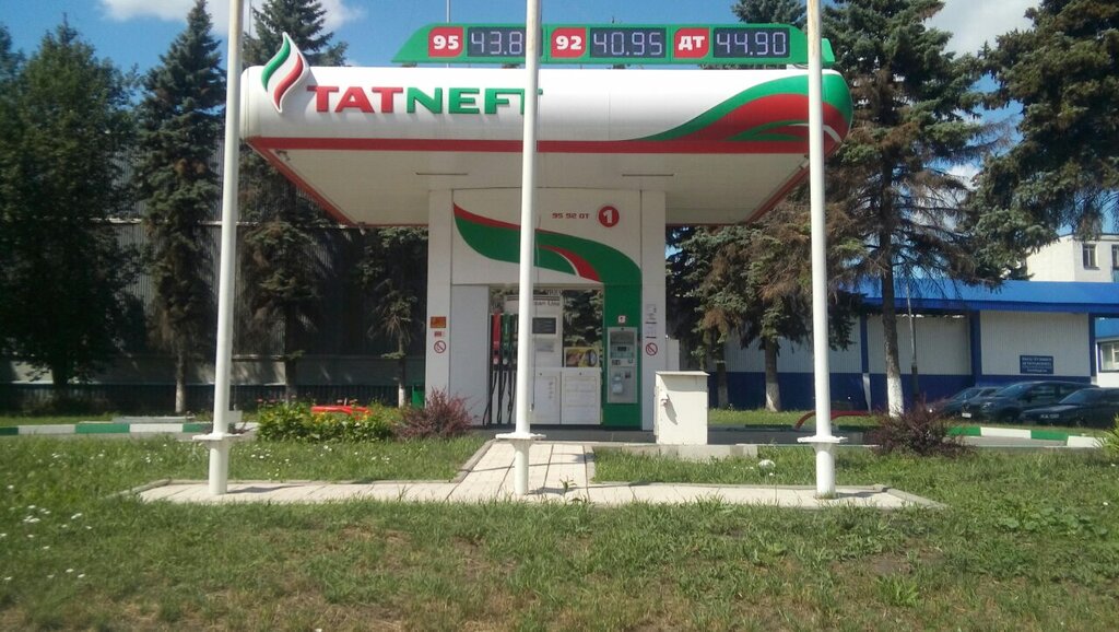 Заправки татнефть по россии карта