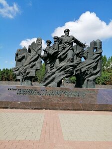 Памятник советским пограничникам (Гродно, улица Поповича), памятник, мемориал в Гродно