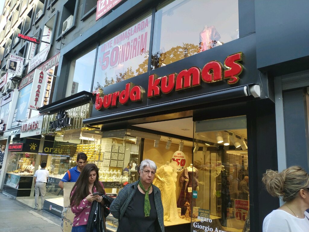 Manufacture and sale of textiles New Burda Fabric, Ankara, photo