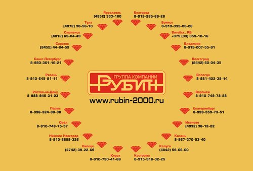 Рубин 2000 Новогодние Воронеж