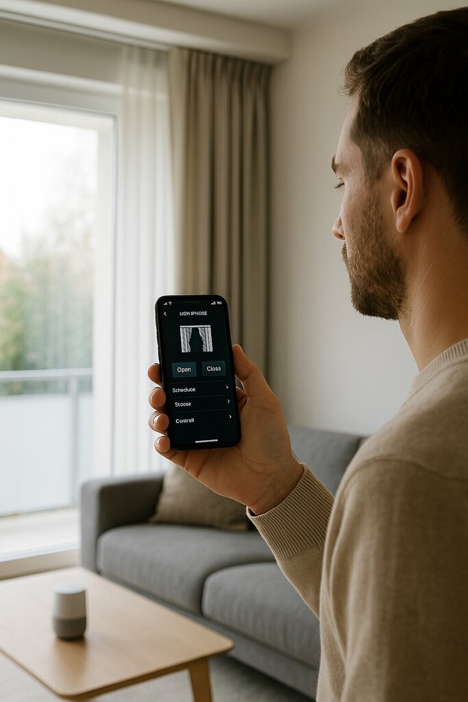 Curtains, curtain rods Lightproof, Moscow, photo