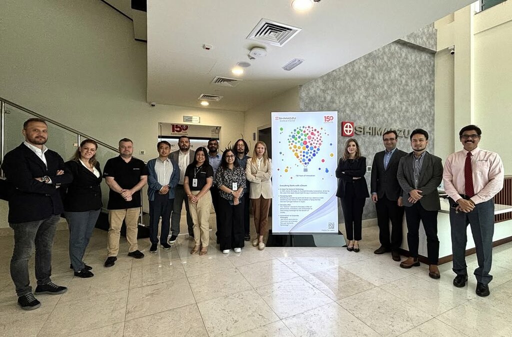 Inspection Shimadzu Middle East, Dubai, photo