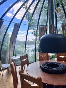 Сфера Гриля (Moscow Region, Domodedovo City District, Gosudarstvennogo Plemennogo Zavoda Konstantinovo Settlement, Konstantinovskiy Park), gazebo