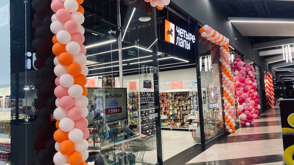 Pet shop Четыре Лапы, Murino, photo
