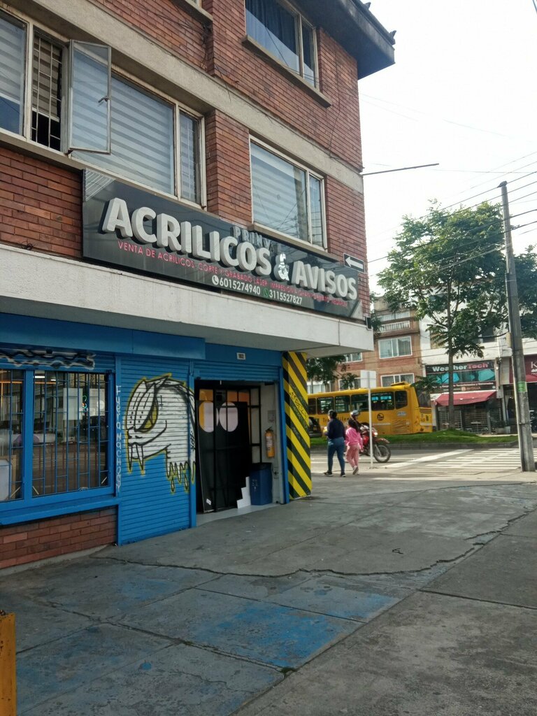 Printing services Prinval Impresiones Digitales y Avisos EN Acrílico, Bogota, photo