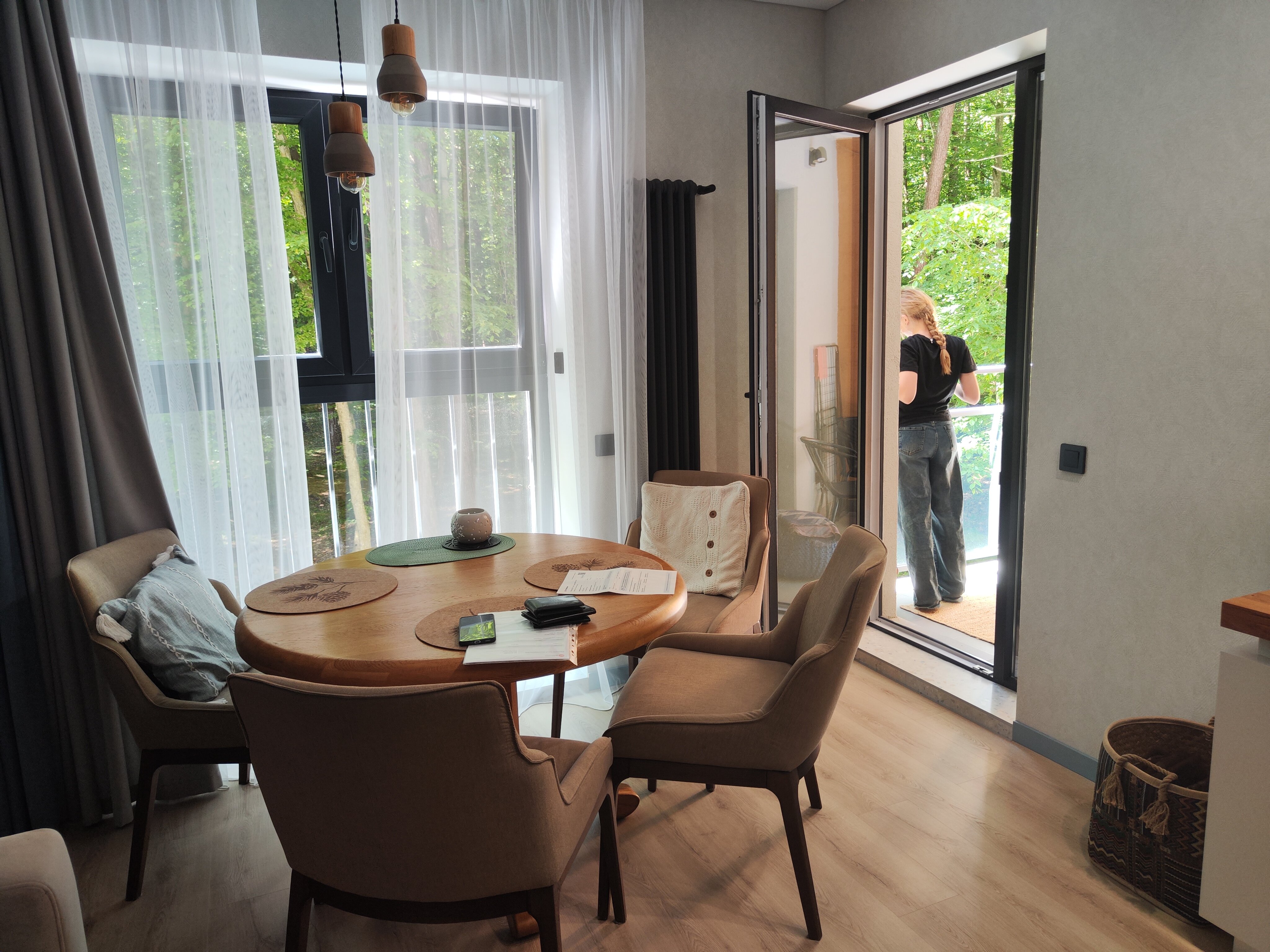 Фото С окнами на сосновый лес!