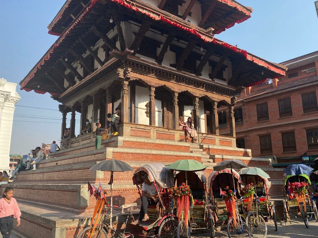Landmark, attraction Kathmandu Durbar Square, Kathmandu, photo
