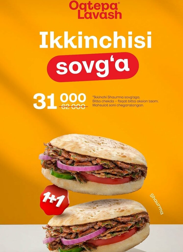 Tez ovqatlanish Oqtepa Lavash Ol071ss Marg'ilon, Marg‘ilon, foto