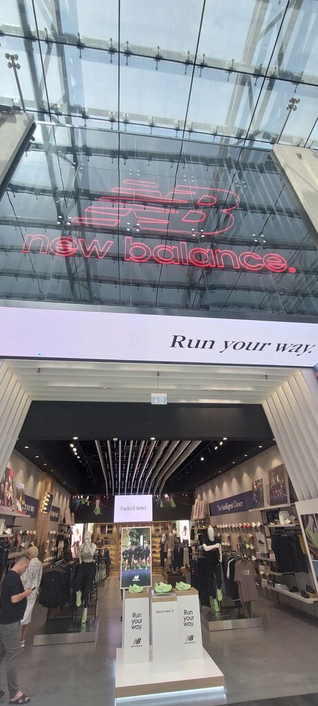 Sportswear and shoes New Balance, Dubai, photo
