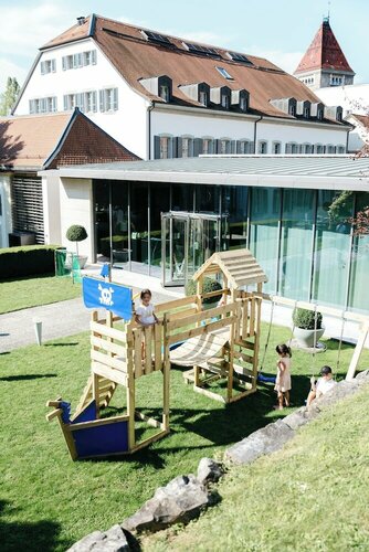 Внешний вид отеля Hotel Angleterre And Residence в Лозанне, фото 5