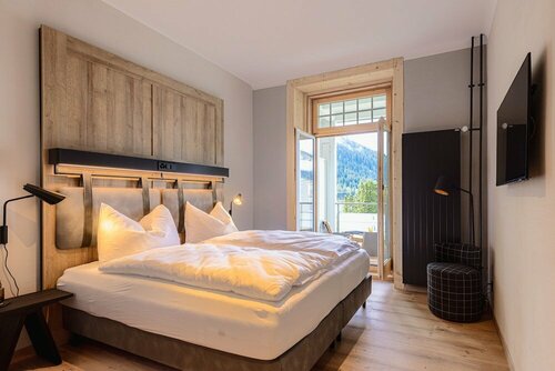 Внешний вид отеля Alpine Inn Davos в Давосе, фото 4