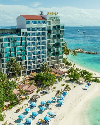 Внешний вид отеля Arena Beach Hotel в Каафу, фото 1