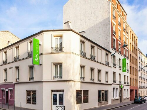 Внешний вид отеля ibis Styles Париж Мэри де Клиши в Клишах, фото 1