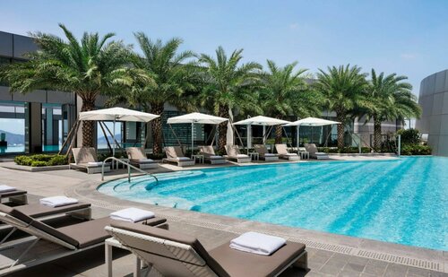 Внешний вид отеля Jw Marriott Hotel Shenzhen Bao'an в Шэньчжэни, фото 4