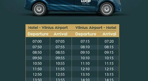 Гостиница Loop Hotel в Вильнюсе