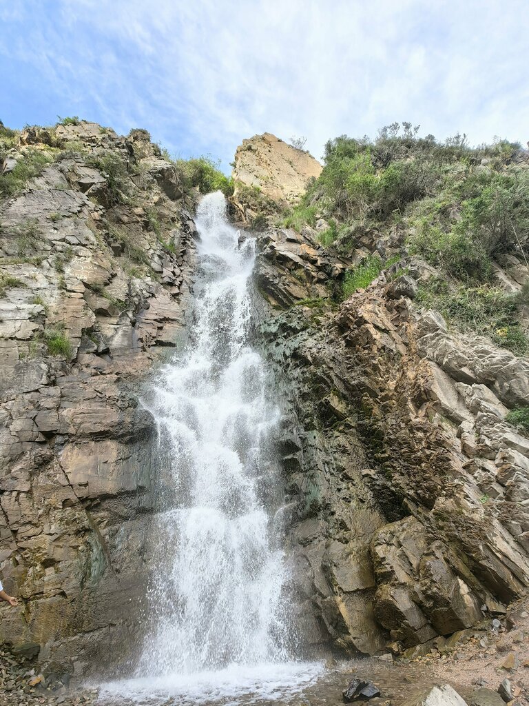 Waterfall Bear Waterfall, Alma‑Ata District, photo