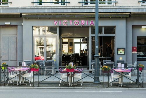 Внешний вид отеля Hôtel Restaurant Le Victoria в Ренне, фото 1