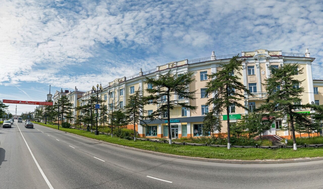 Карта магадана панорама