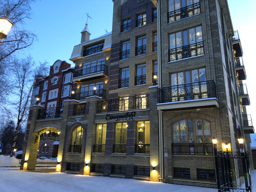 Внешний вид отеля Скандинавия в Томске, фото 2