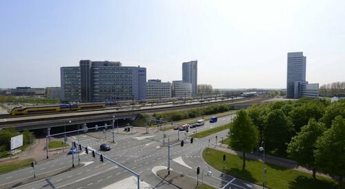 Внешний вид отеля Hampton by Hilton Amsterdam Airport Schiphol в Хофддорпе, фото 4