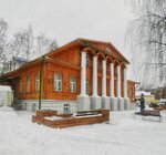 Дом деревянный XIX века, главный дом усадьбы В.Я. Жмакиной (Spasskaya Street, 41А) ، لافتة تاريخية، حجر أساس