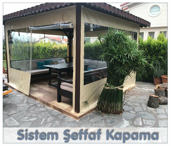 Frame and awning structures Sistem Şeffaf Kapama, Izmir, photo