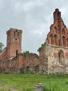 Кирха Святой Барбары (Kaliningrad Region, Guryevskiy munitsipalny okrug, posyolok Khrabrovo), landmark, attraction