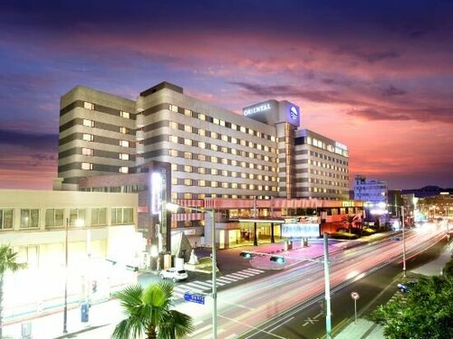 Внешний вид отеля Jeju Oriental Hotel & Casino в Чеджу, фото 1