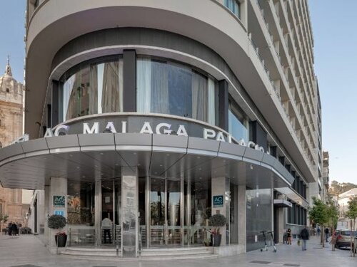 Внешний вид отеля Ac Hotel Málaga Palacio by Marriott в Малаге (город), фото 5