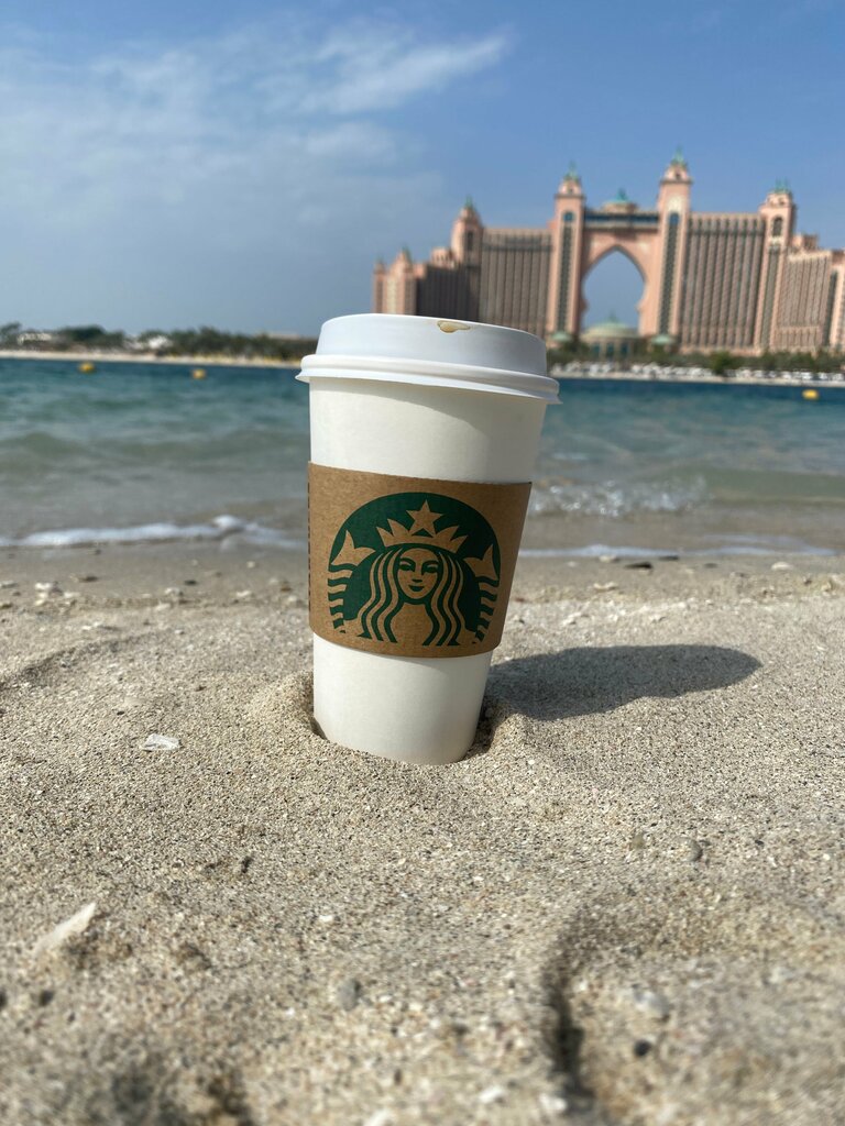 Coffee shop Starbucks, Dubai, photo