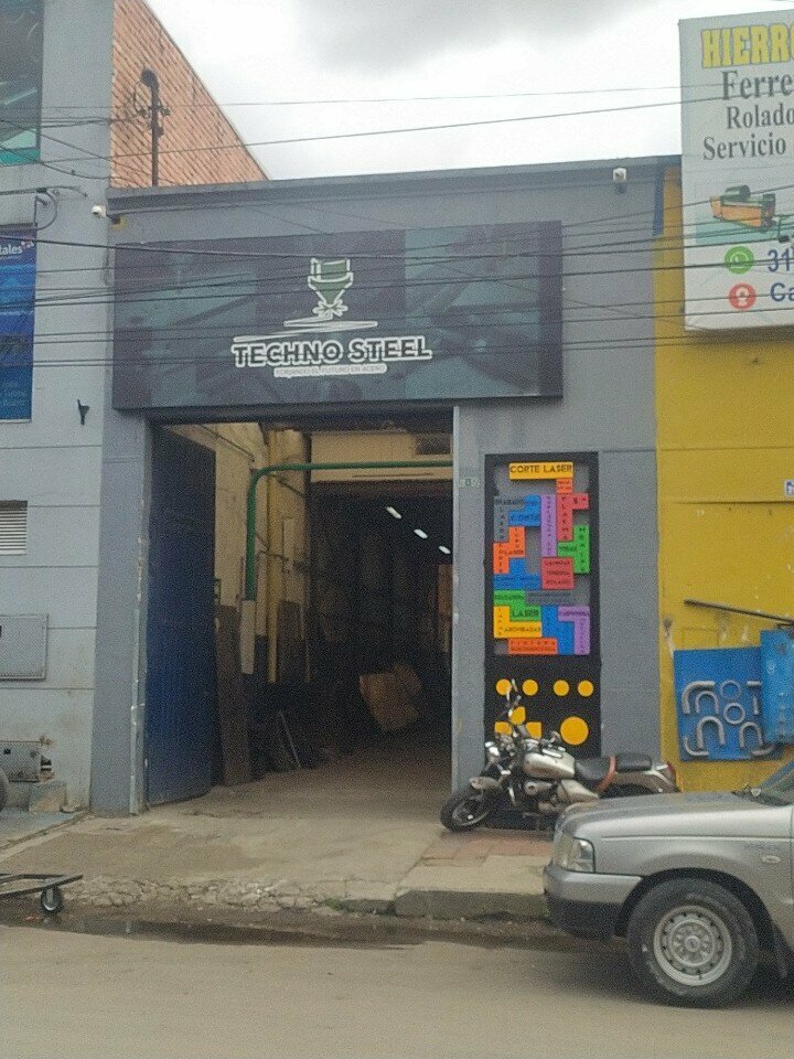 Laser work Techno steel, Bogota, photo