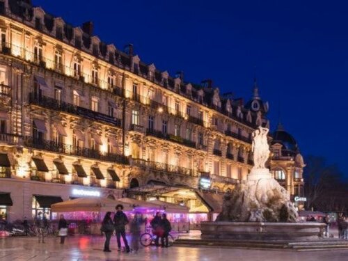 Внешний вид отеля Grand Hotel du Midi Montpellier в Монпелье, фото 1